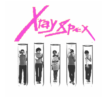 XRAY SPEX - Band - Back Patch